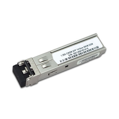 1.25G CWDM 40KM 1270nm 광 섬유형 송수신기, 스프피 광학 모듈