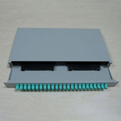 LC UPC 다중 모드 OM3 광섬유 단자 박스를 이중화하세요