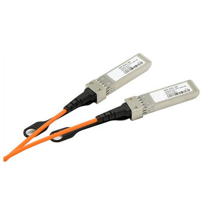 ISO9001 Lc 인터페이스 10G SFP+ AOC 활동적 광케이블