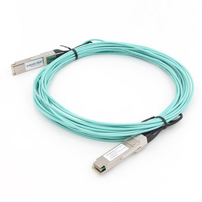 ISO9001 Lc 인터페이스 10G SFP+ AOC 활동적 광케이블