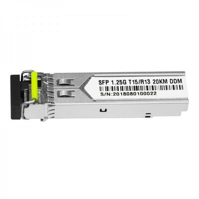 1.25G Lc 연결기 20Km 한 개의 양방향성 광 전송부