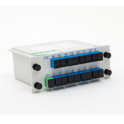 GPON 에폰 광섬유 PLC 분배기, 카세트 Plc 분배기 1x8