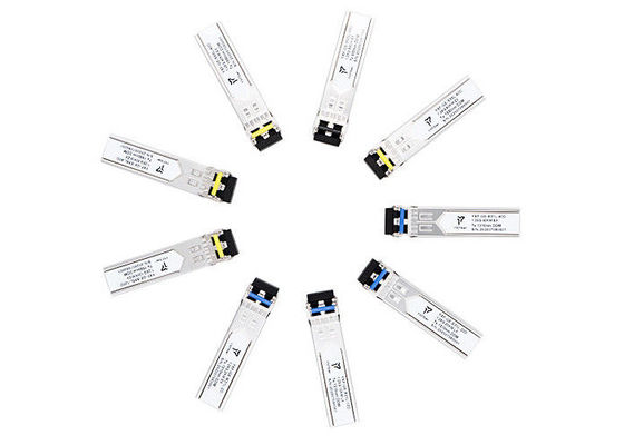 LC 연결기 양성이 지향성이 80 킬로미터 2.5G SFP 광 전송부