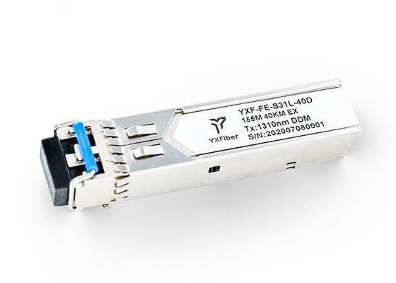 1490nm 2.5Gbps 비디 단일모드 SFP 광 전송부